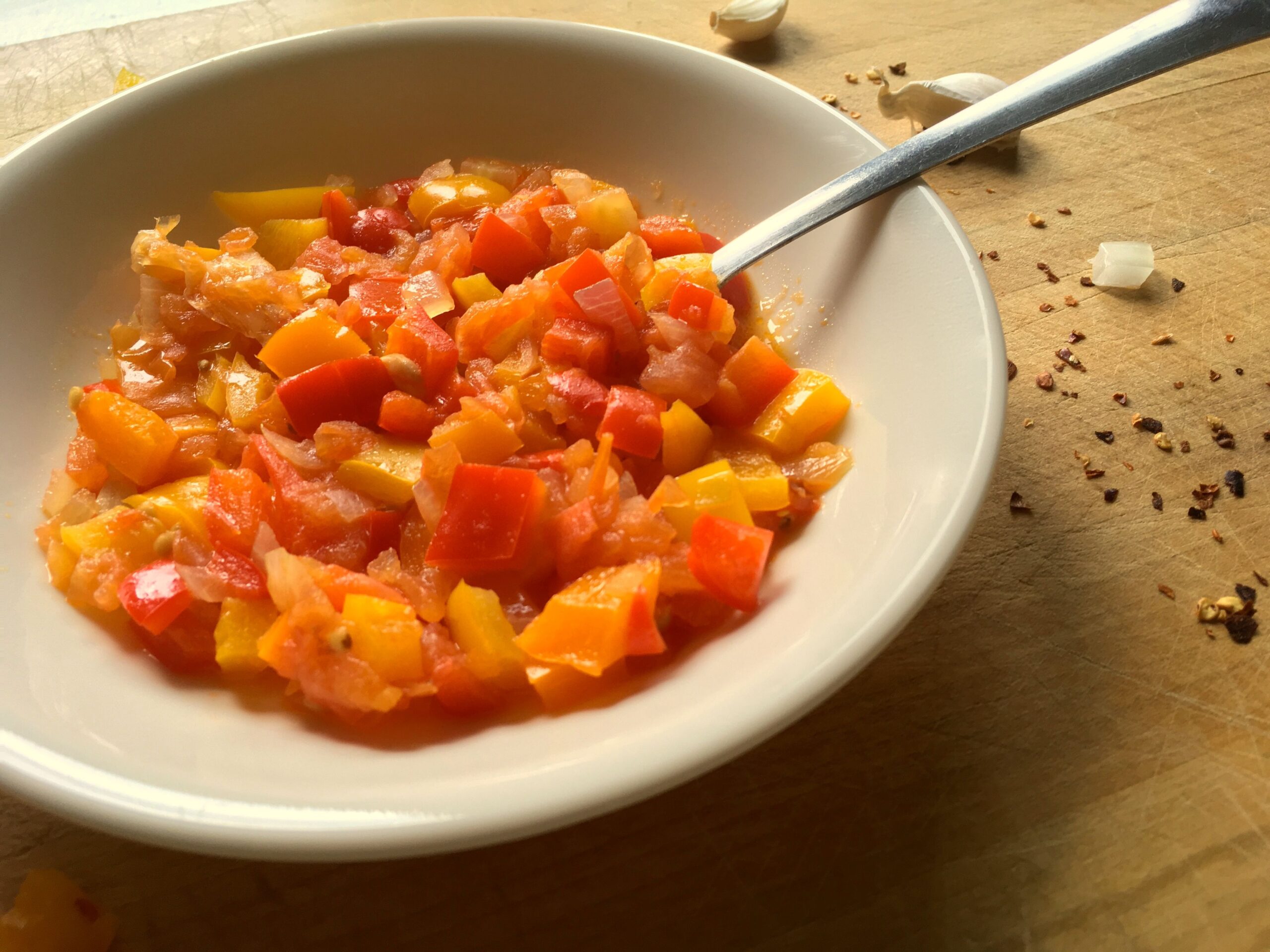 18. Pepper and Tomato Stew