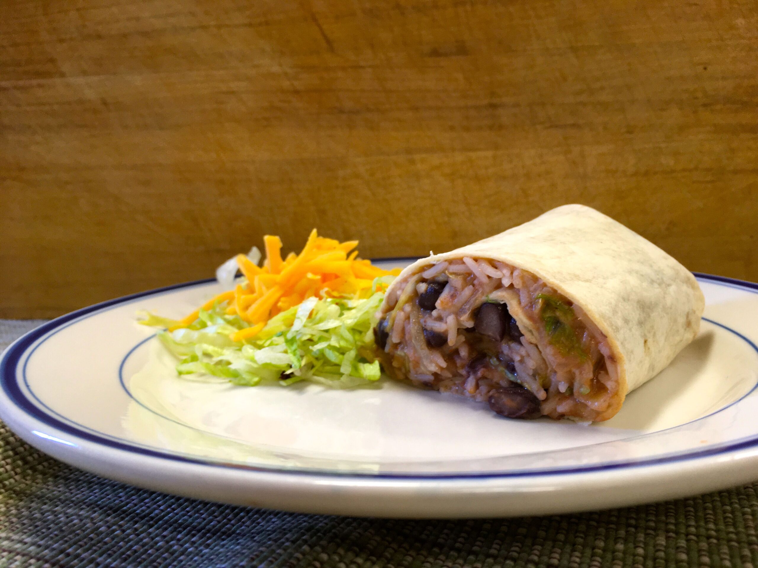 2. Black Bean Wrap