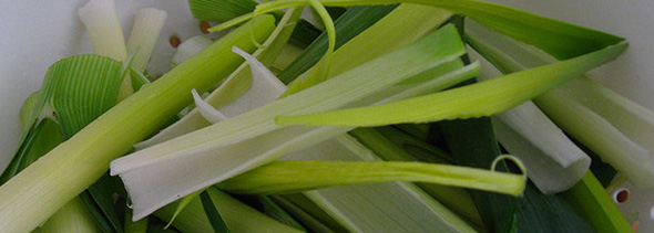 Braised Leeks with Lemon