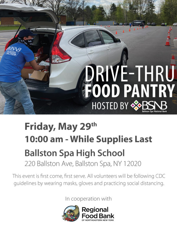 Ballston Spa High School Regional Food Bank of Northeastern New York