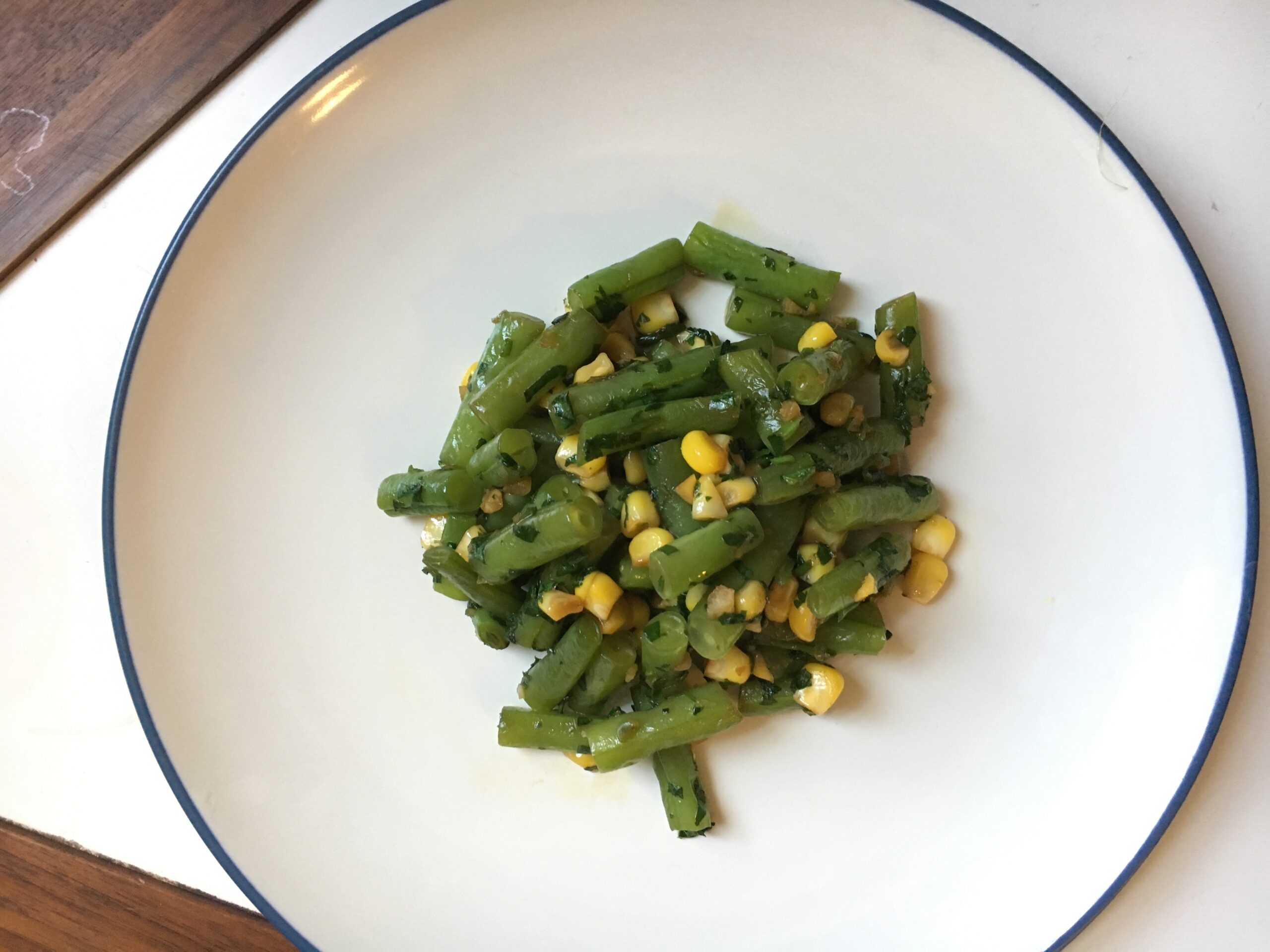 Green Bean Stir Fry with Corn