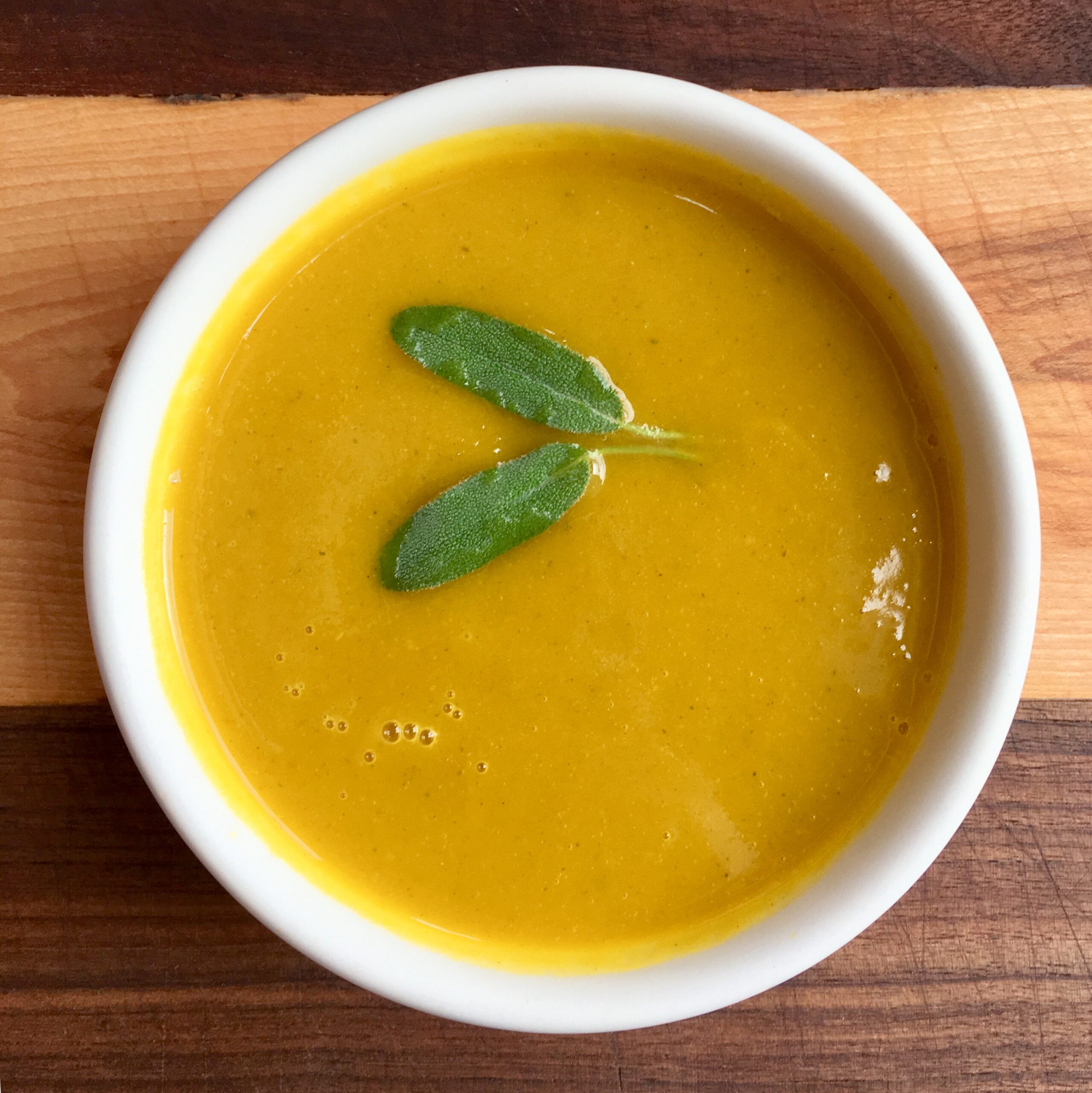 Pumpkin Sage Soup
