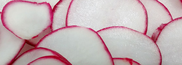 Radish Stir-Fry with Sugar Snap Peas