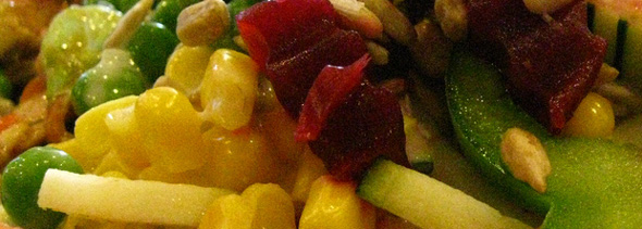 Raw Corn Salad