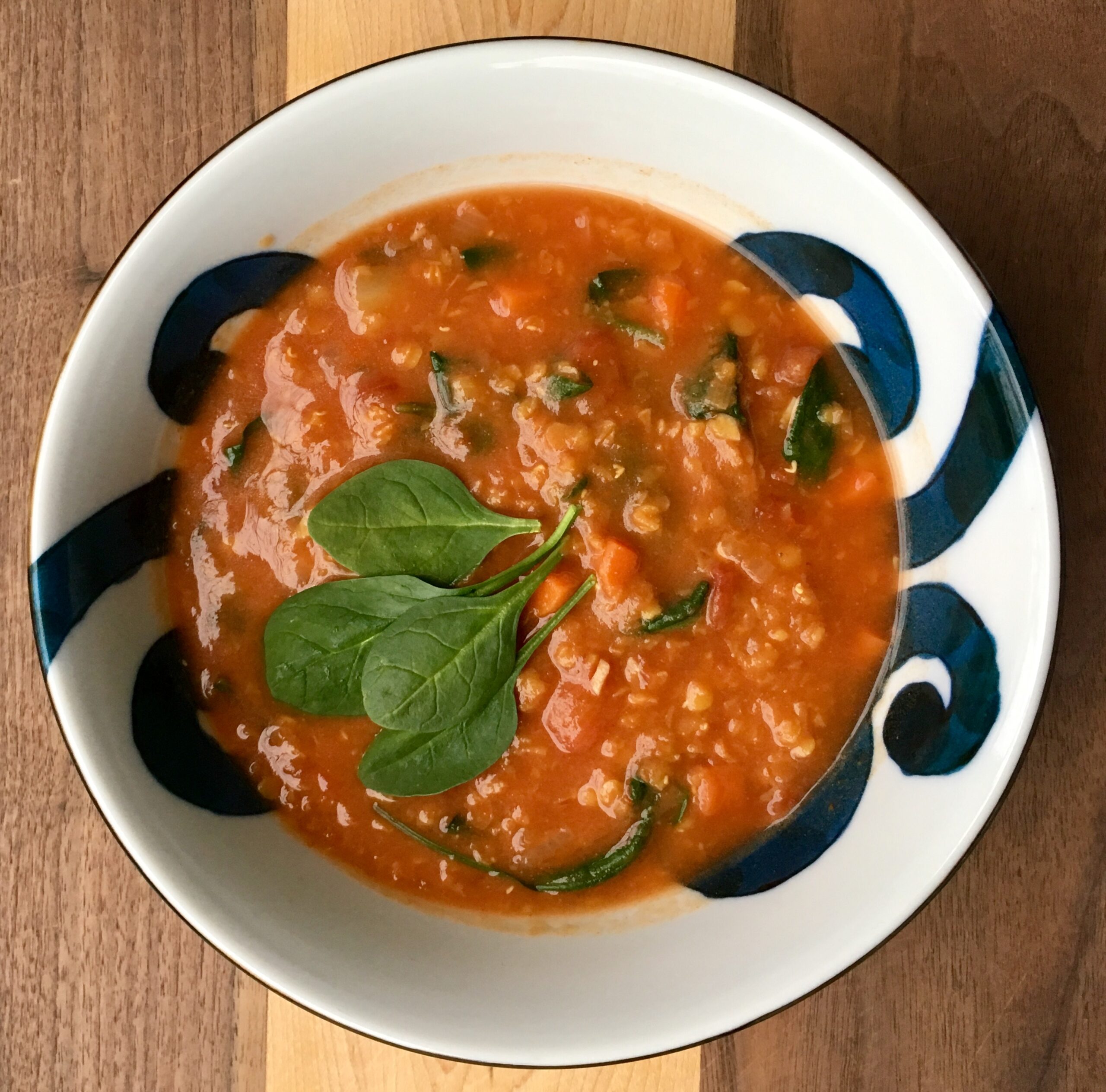 Red Lentil Carrot Soup