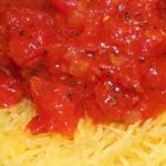 Spaghetti Squash with Tomato Sauce