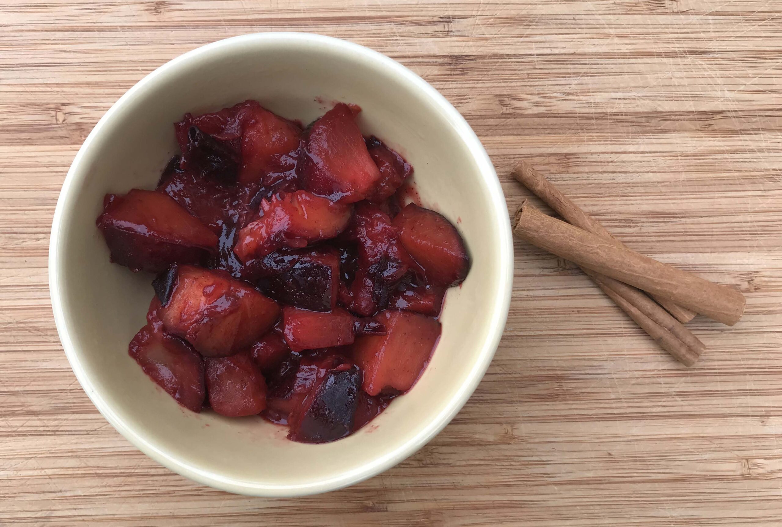 Spiced Plums_English