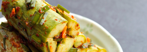 Sweet and Spicy Cucumbers